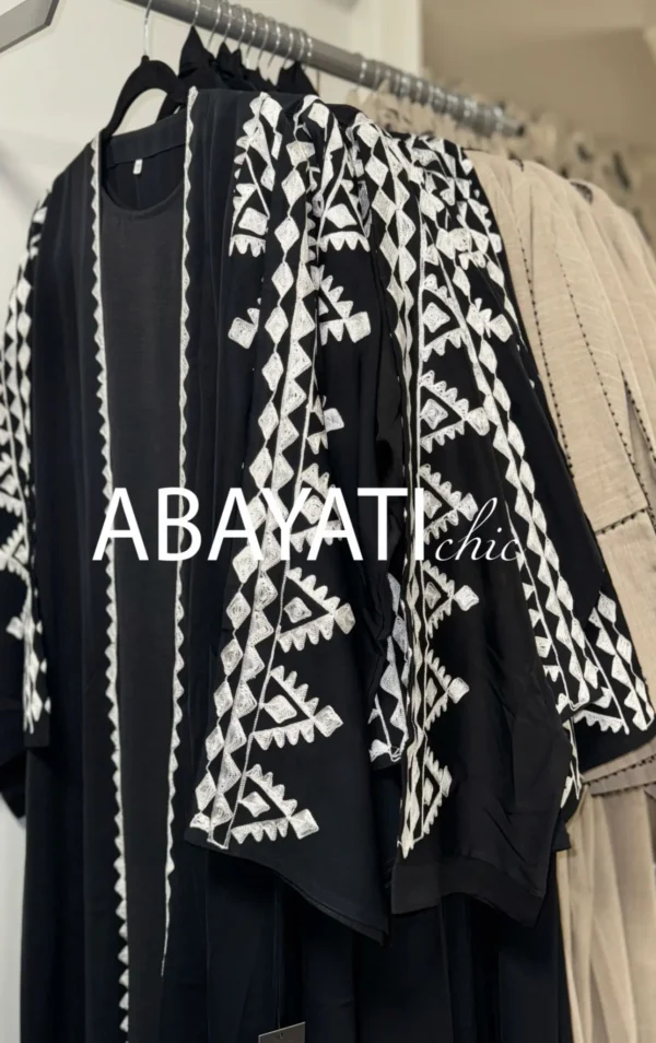 ABAYATI: Khaleeji ( innerdress included) - Afbeelding 3