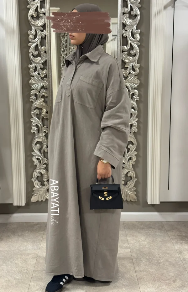 Daily: Denim dress. - Afbeelding 2