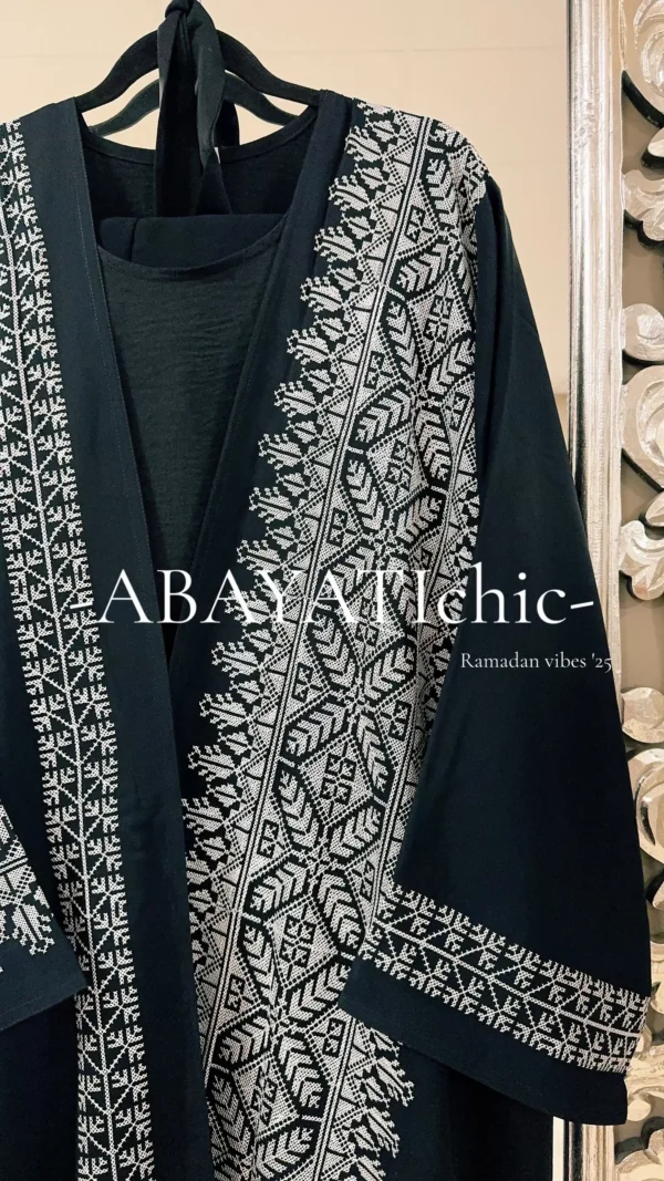 ABAYATI: Fessia ( innerdress included) - Afbeelding 3